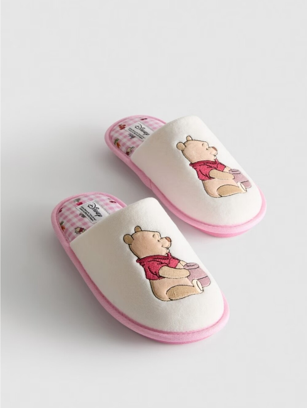 Disney’s Winnie the Pooh Mule Slippers farm 5-6 Primark pink women's